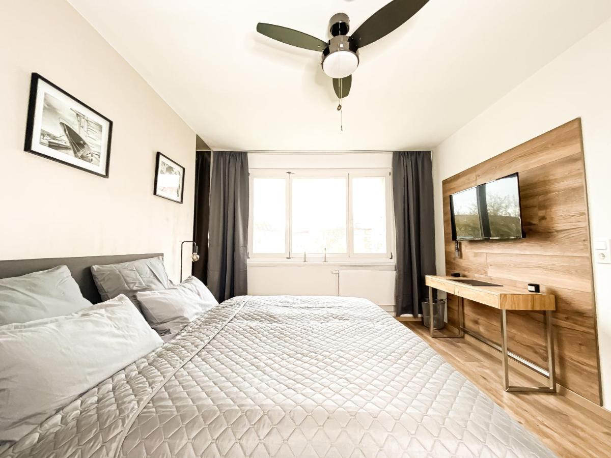 Modernes, Mediales Apartment, Naehe Der Neuen Leipziger Messe, Bis Vier Personen Dış mekan fotoğraf