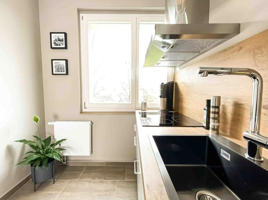 Modernes, Mediales Apartment, Naehe Der Neuen Leipziger Messe, Bis Vier Personen Dış mekan fotoğraf